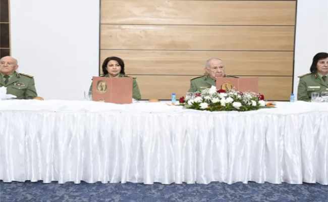 إشراف الفريق أول شنڨريحة على مراسم الاحتفال باليوم العالمي للمرأة