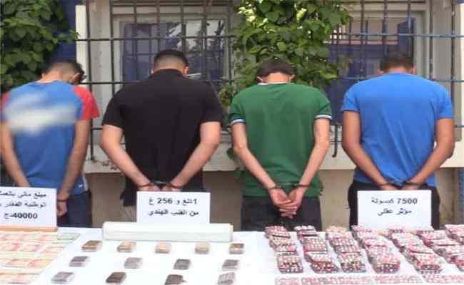 الإطاحة بشبكة إجرامية تحترف ترويج المخدرات بالعاصمة