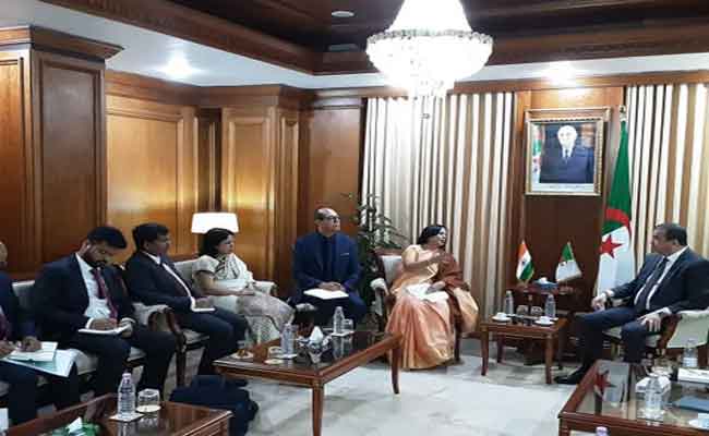 مباحثات جزائرية هندية لتعزيز التعاون بمجالات المحروقات والمناجم