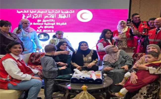 تنظيم الهلال الأحمر الجزائري حفل ختان جماعي للأطفال