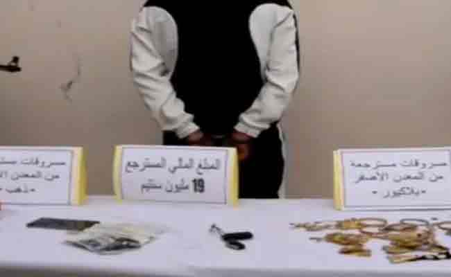 تفكيك شبكة إجرامية تحترف سرقة المنازل بتبسة