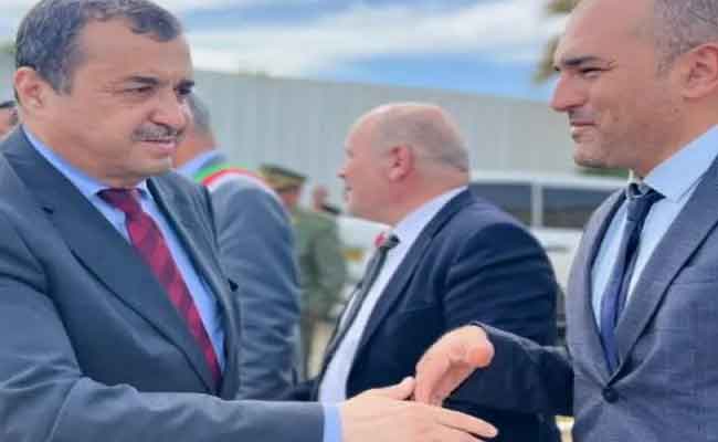 عرقاب يتفقد مصنع تحلية مياه البحر كودية الدراوش بالطارف