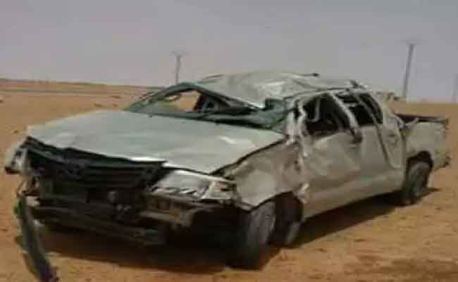 فاجعة مرورية تخلف 3 قتلى و3 جرحى بتامنغست