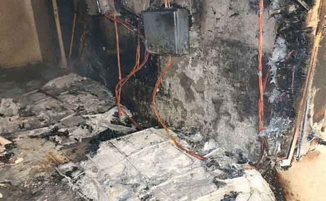 حريق عدادات كهربائية يخلف 6 مصابين بوهران