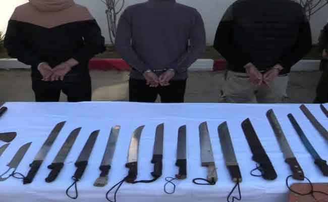 الإطاحة بعصابة أحياء زرعت الرعب وسط أحياء شعبية بعنابة