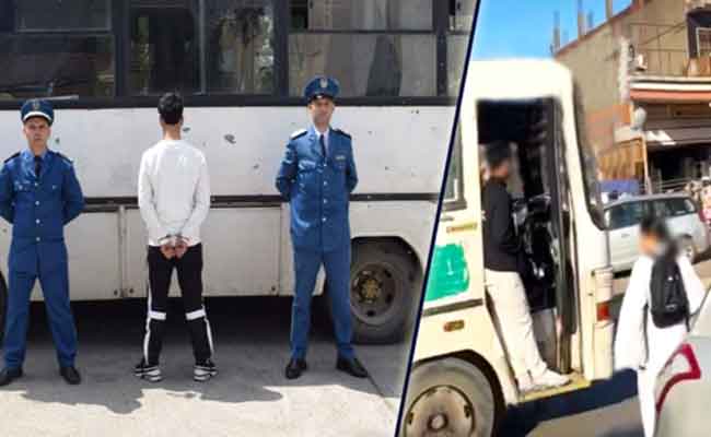 فيديو متداول يطيح بقابض تحرش بفتاة داخل حلفة لنقل المسافرين بالعاصمة