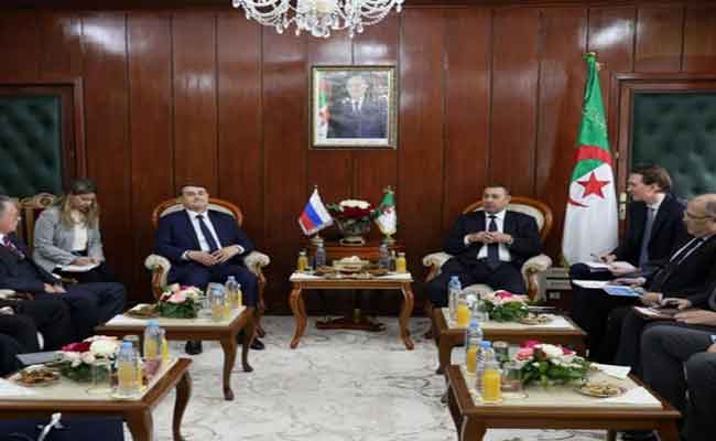 استقبال سعيود مستشار الرئيس الروسي للتعاون الدولي في مجال النقل