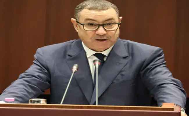 سعيود يستعرض مشروع قانون الدوائر الانتخابية بالمجلس الشعبي الوطني