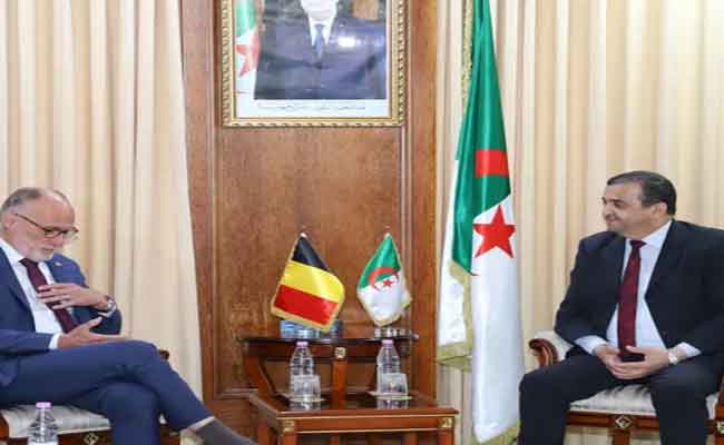 الجزائر وبلجيكا تبحثان سبل تعزيز التعاون الثنائي في مجال المحروقات