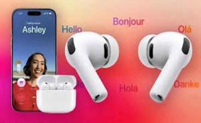ترجمة حية فورية عبر سماعات Airpods من أبل…