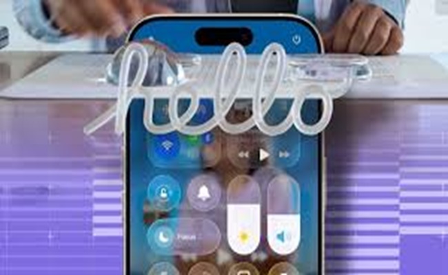 ميزة Liquid Glass من شركة أبل…