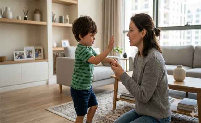كيف تتصرفين حال قيام طفلكِ بضربكِ عند غضبه؟