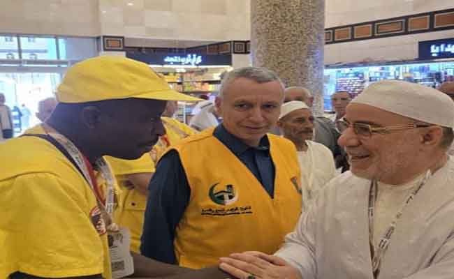 بلمهدي يتفقد الحجاج بفنادق مكة المكرمة