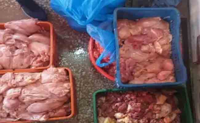حجز ما يقارب 10 قناطير من اللحوم البيضاء الفاسدة بمستغانم