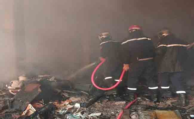 نشوب حريق في محل لبيع الخردوات بقالمة