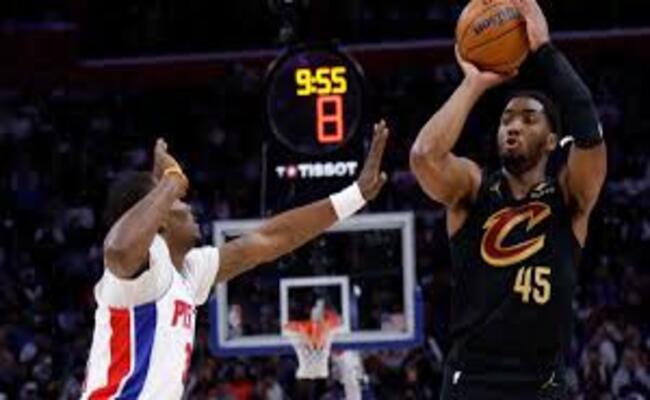 NBA…ميتشل يسجل 39 نقطة ليقود كليفلاند كافاليرز للتعادل مع ديترويت بيستونز
