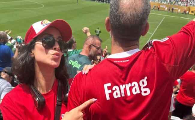 بسنت شوقي ومحمد فراج يدعمان منتخب مصر من مدرجات كأس العالم 2026…