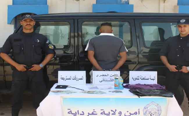 فيديو متداول يطيح بثلاثيني يسرق حصالات التبرعات بالمحلات التجارية بغرداية