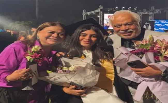 روجينا تحتفل بتخرج ابنتها مريم أشرف زكي: من أجمل لحظات العمر