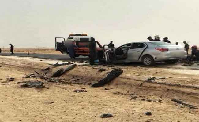 اصطدام عنيف بين سيارة سياحية وشاحنة يخلف 5 قتلى وجريح بمعسكر