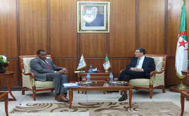 آيت مسعودان يستقبل ممثل منظمة الصحة العالمية بالجزائر