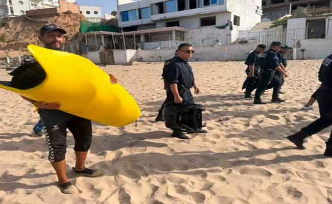 مداهمات أمنية لشواطئ عين الترك لإنهاء فوضى “الجات سكي” وكراء الكراسي