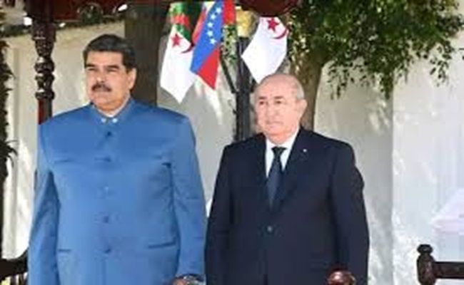 قريبا جدا الدور على الجنرالات وكلبهم تبون ومصيرهم  شبيه بمصير الطاغية  مادورو والسفاح بشار