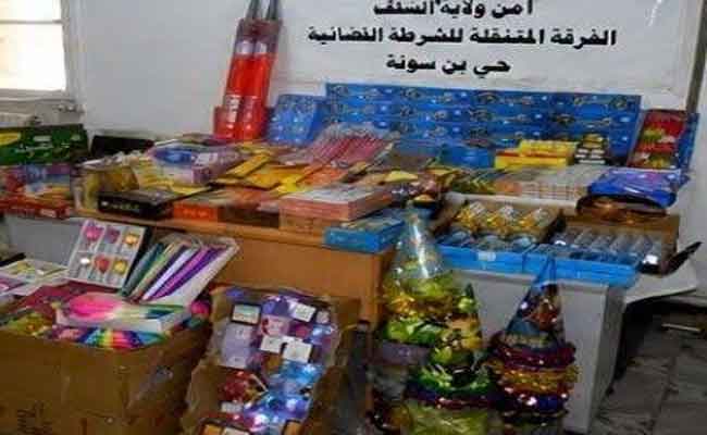 حجز أزيد 34 ألف وحدة من الألعاب النارية والمفرقعات بالشلف…