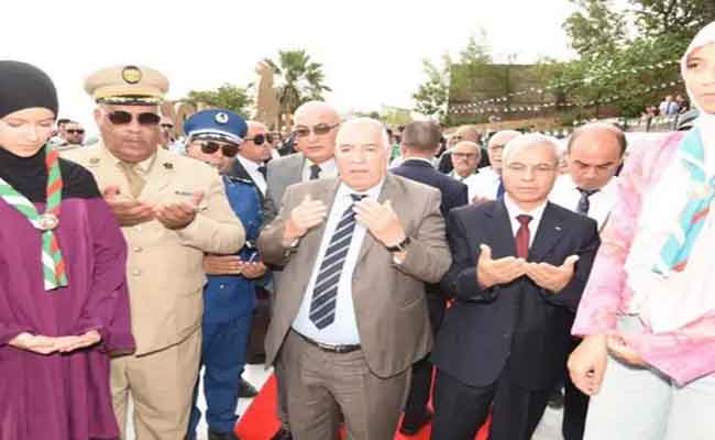 إشراف تاشريفت على مراسم الاحتفال الرسمي بالذكرى المزدوجة لـ 20 غشت
