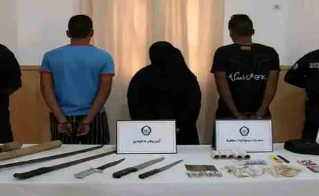 الإطاحة بعصابتي أحياء زرعتا الرعب وسط المواطنين بالوادي