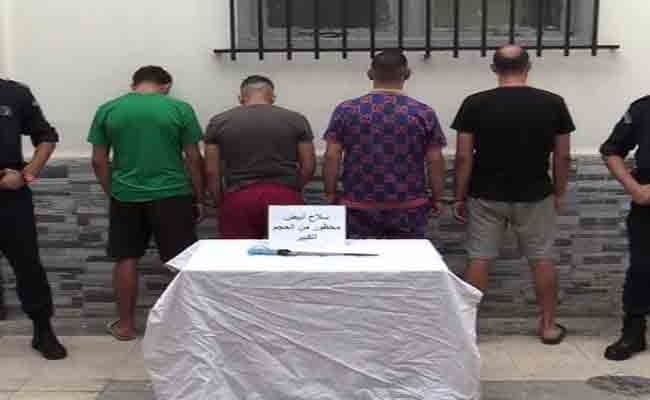 الإطاحة بعصابة أحياء زرعت الرعب وسط المواطنين بالعاصمة