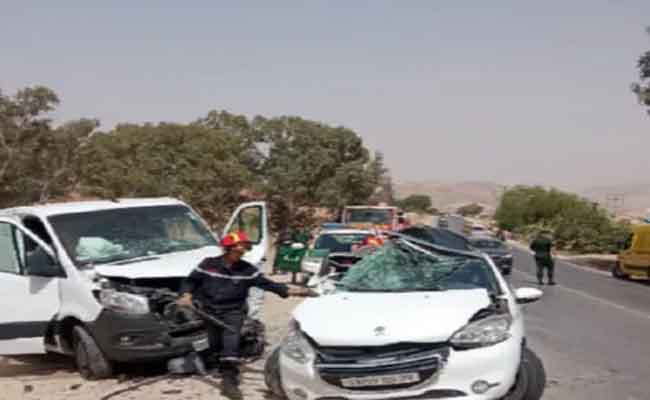 اصطدام بين سيارتين يخلف قتيلام و3 جرحى بالشلف