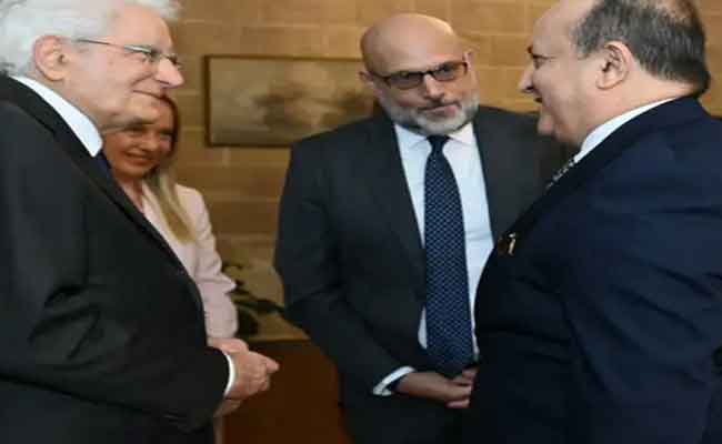 استقبال غريب من طرف الرئيس الإيطالي على هامش افتتاح ألعاب البحر الأبيض المتوسط