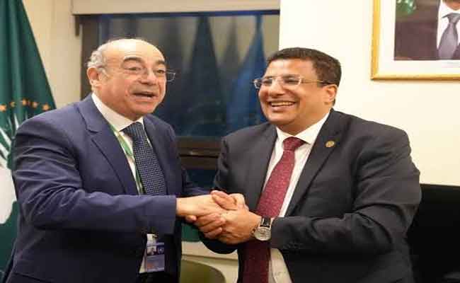 بوطبيق يقوم بزيارة مجاملة للممثل الدائم للاتحاد الإفريقي لدى الأمم المتحدة