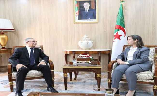 استقبال بوفدش رئيس السلطة الوطنية المستقلة للانتخابات