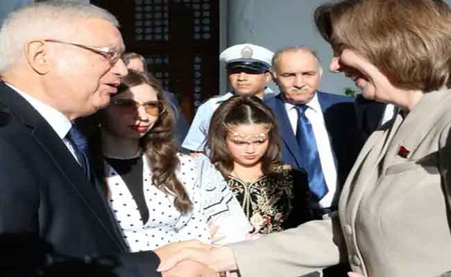 استقبال ناصري رئيسة مجلس جمهورية بيلاروسيا