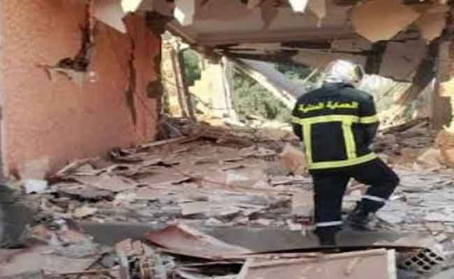 انهيار سقف منزل يخلف إصابة امرأة بورڨلة