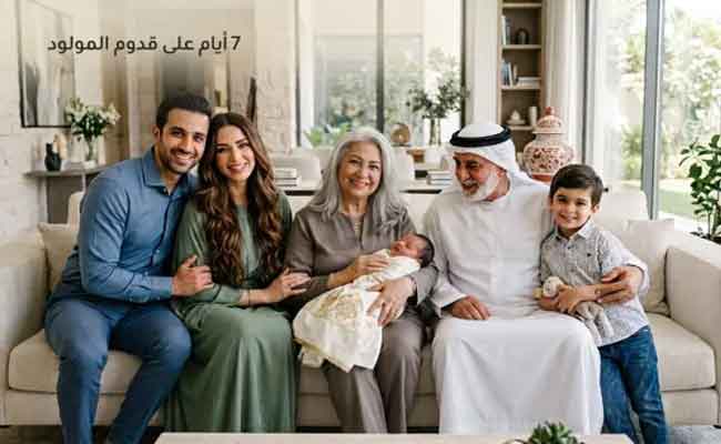 كيف يحتفل الأهل بأول أسبوع للمولود بطريقة بسيطة ومميزة؟