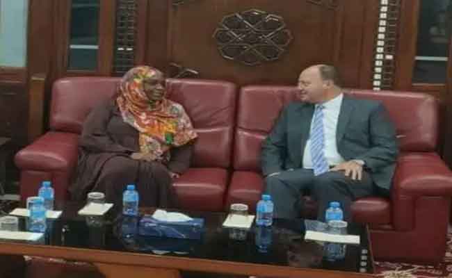 استقبال حطاب نظيرته النيجرية